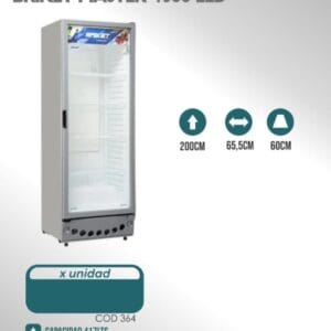 La Exhibidora Comercial Briket Master 4300