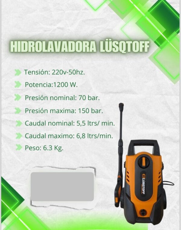 Hidrolavadora Lüsqtoff