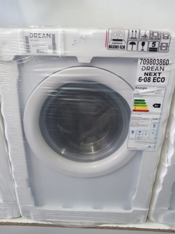 Lavarropas Drean Next 6.08 Eco 800 RPM