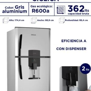 Heladera DREAN 364 Lts